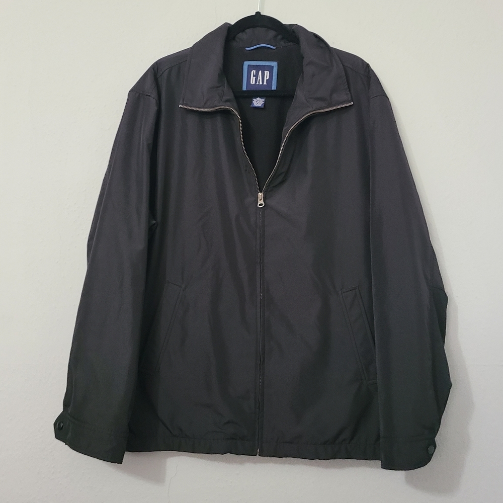 GAP Men's Charcoal‎ Windbreaker Size Large